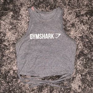 Gymshark Ribbon Tie Crop Top